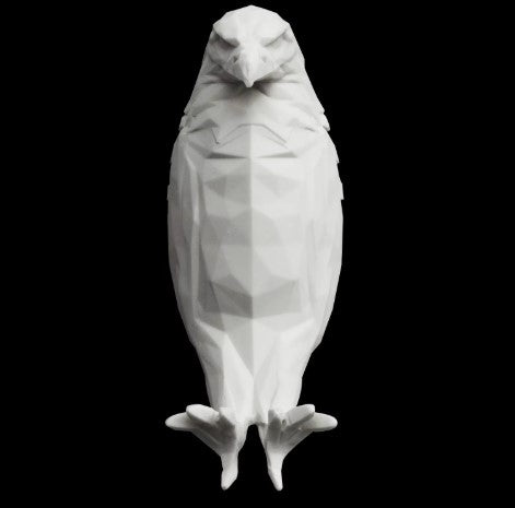 3D Wall Lamp in the form of Eagle and Owl